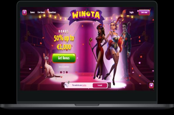 Winota Casino Desktop